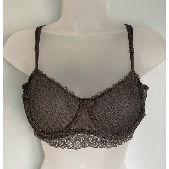 Candies Unlined Bra 36B Gray - Picture 1 of 10